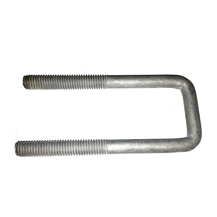 Uhlíková ocel HDG Grade 8.8 Square Bend U Bolt