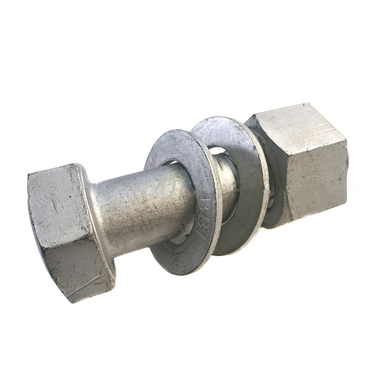 Vysokopevnostní Gr. 8.8 Gr.10.9, Gr.12.9 ASTM A325, A490 Heavy Hex Bolt